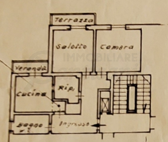 Trilocale in vendita nuda proprietà a San Jacopino