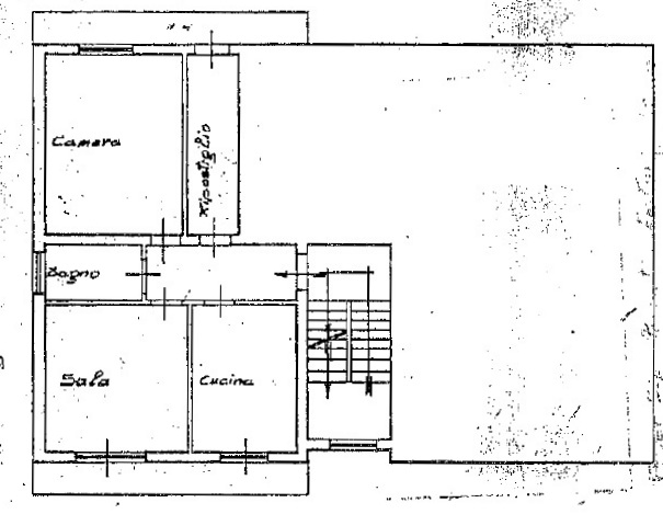 Trilocale con garage in vendita a Stia