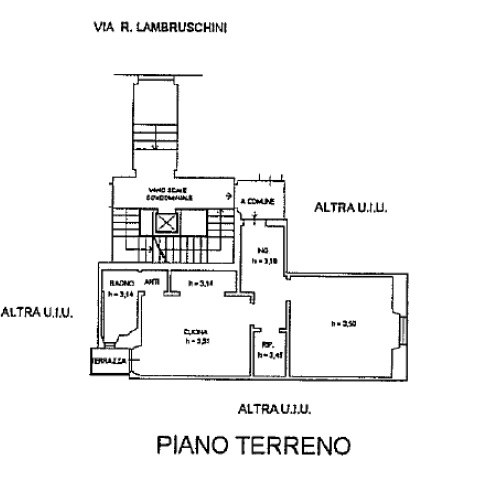 Bilocale in vendita via Lambruschini Firenze