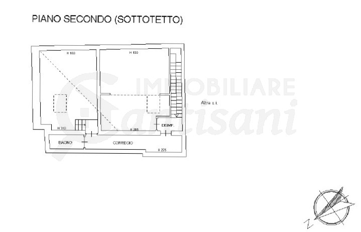 Appartamento in villa storica sulle colline di Careggi