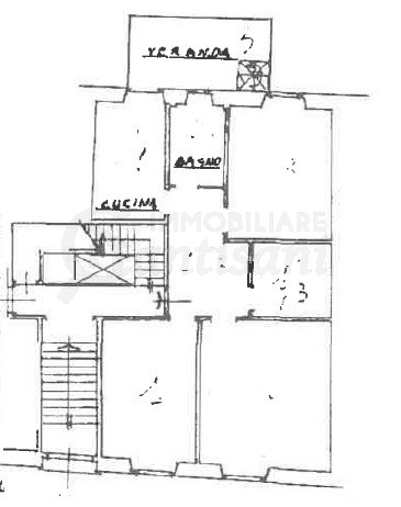 4 locali con giardino e terrazza verandata in vendita zona Piazza Leopoldo