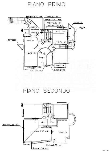 Attico con giardino e garage in vendita a Montaione