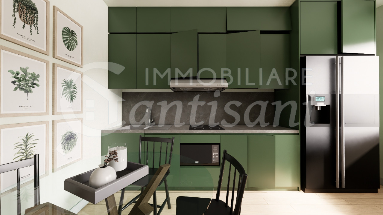 Trilocale ristrutturato con terrazza in vendita Novoli