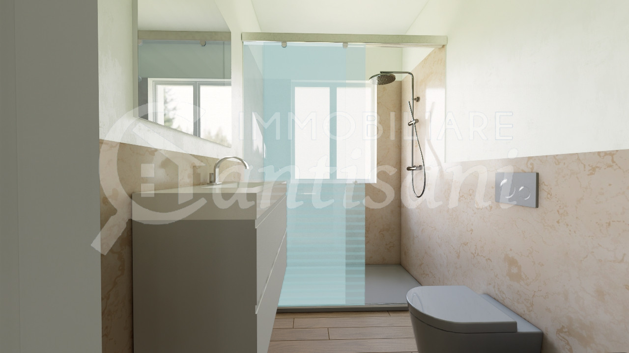 Trilocale ristrutturato con terrazza in vendita Novoli