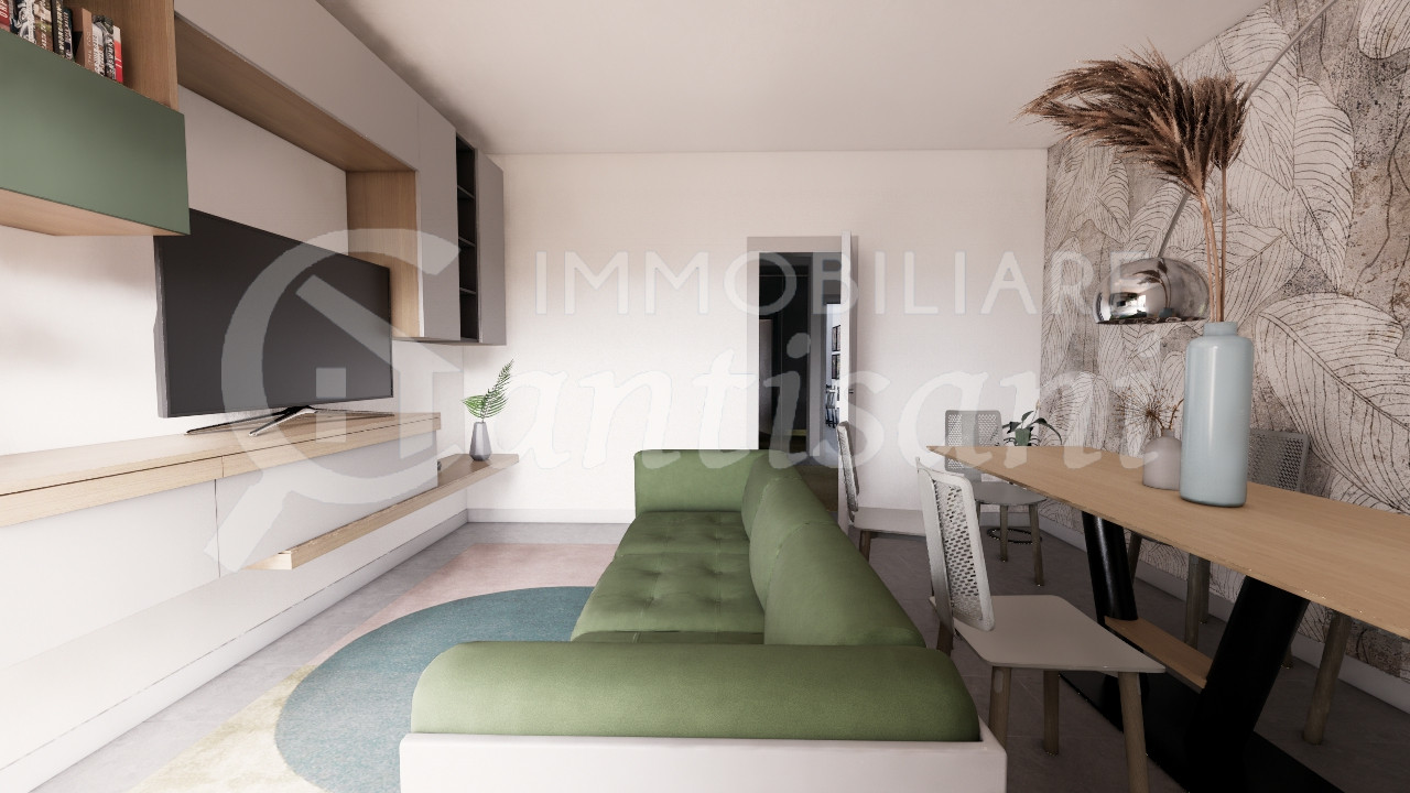 Appartamento con 2 corti private in vendita a Sesto Fiorentino