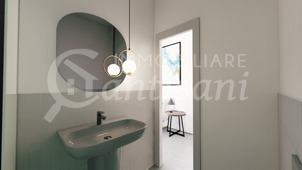 Appartamento con 2 corti private in vendita a Sesto Fiorentino