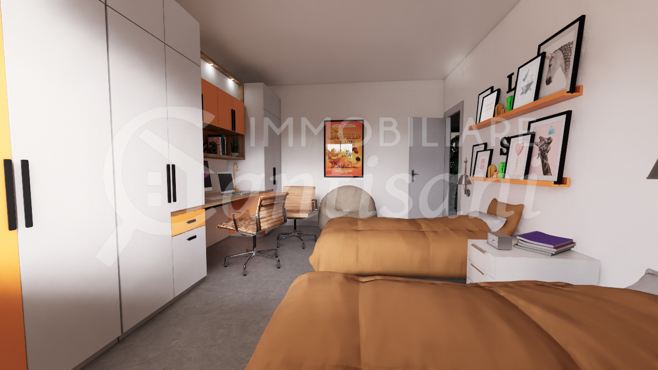 Appartamento con 2 corti private in vendita a Sesto Fiorentino