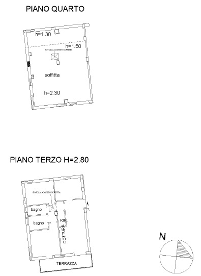 Appartamento con terrazza e box auto in vendita Via Pistoiese
