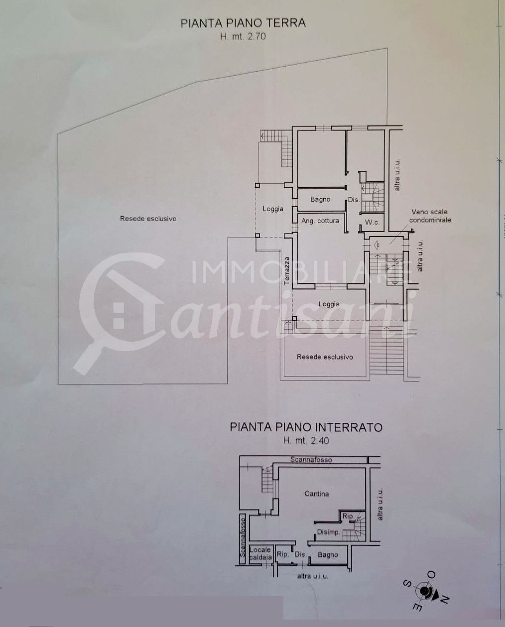 Immobile con garage e giardino in vendita a Fontebuona