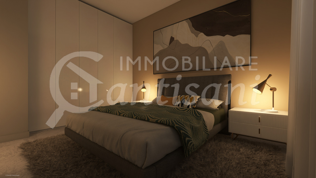 Bilocale con terrazzo ristrutturato in vendita Zona Castello