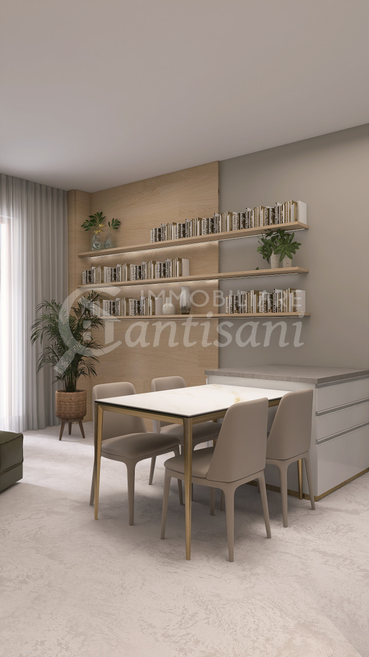 Bilocale con terrazzo ristrutturato in vendita Zona Castello