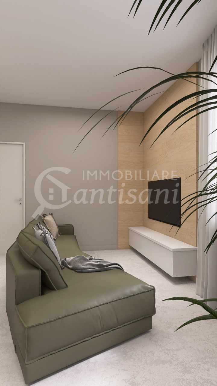 Bilocale con terrazzo ristrutturato in vendita Zona Castello