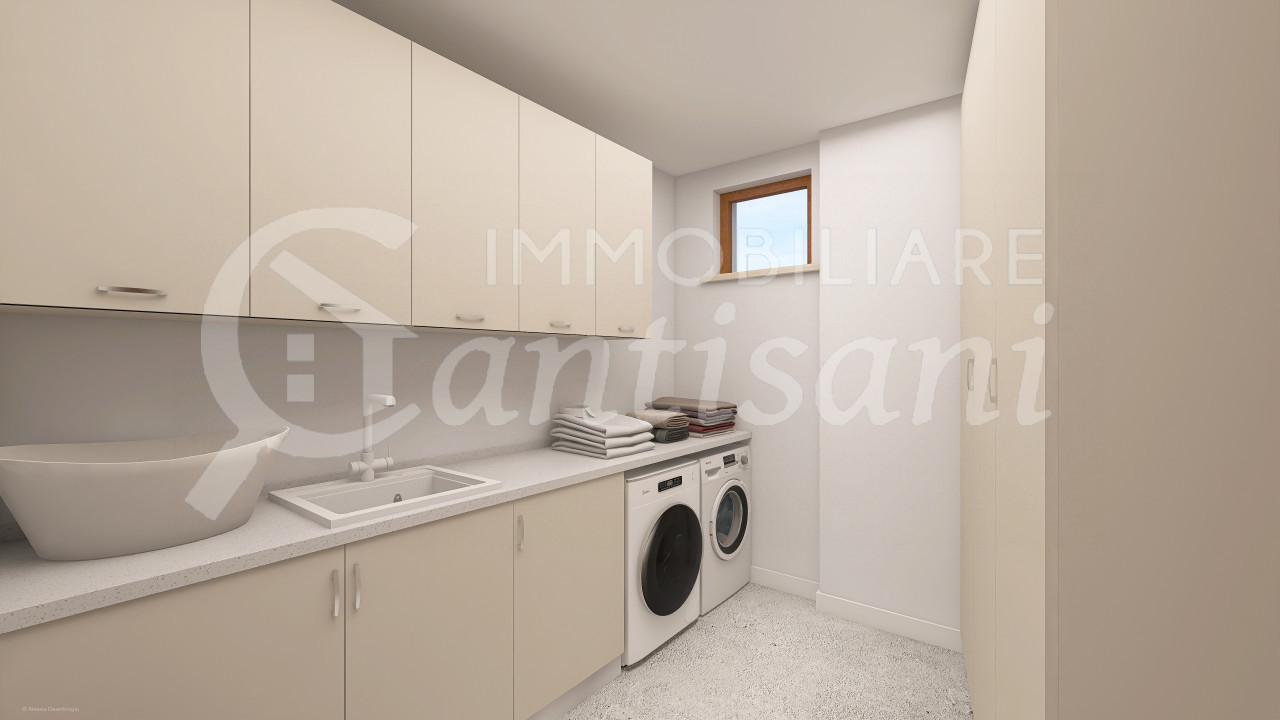 Bilocale con terrazzo ristrutturato in vendita Zona Castello