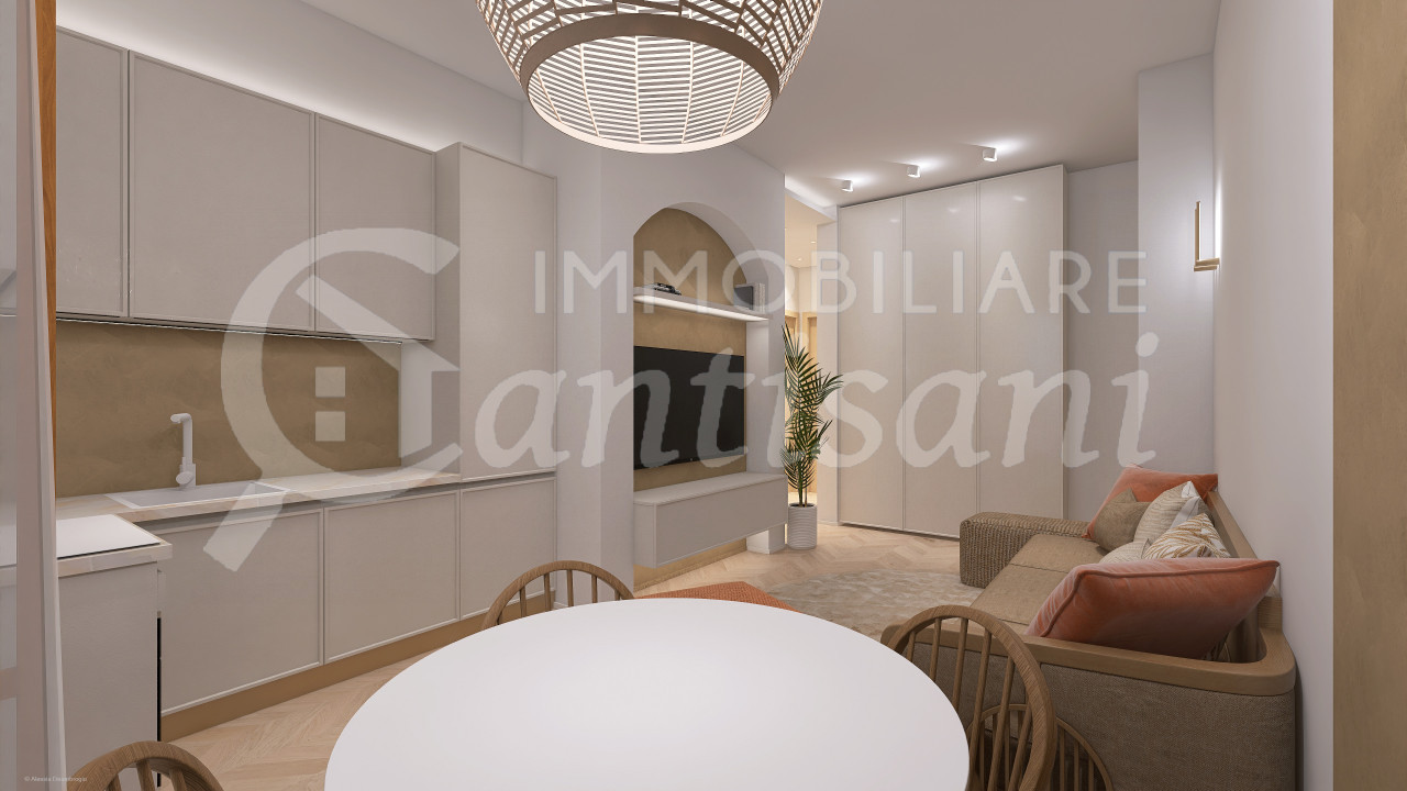 Trilocale con posto auto ristrutturato in vendita Zona Castello