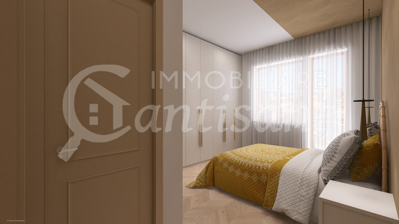 Trilocale con posto auto ristrutturato in vendita Zona Castello