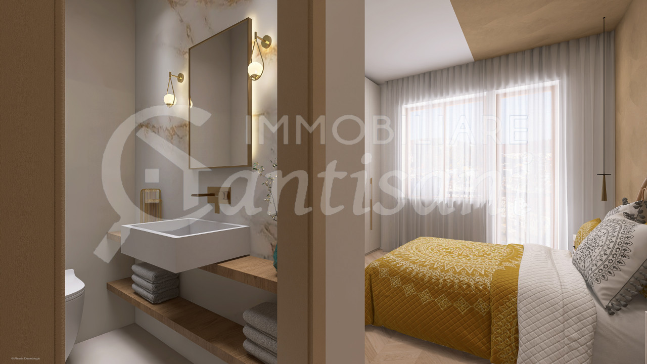 Trilocale con posto auto ristrutturato in vendita Zona Castello