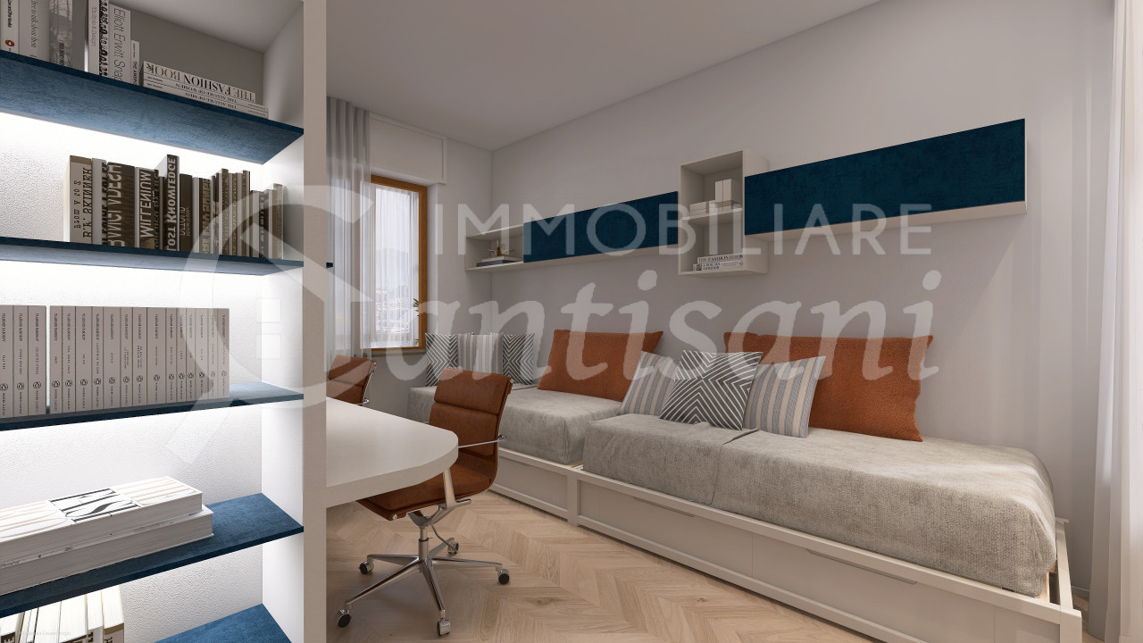 Trilocale con posto auto ristrutturato in vendita Zona Castello