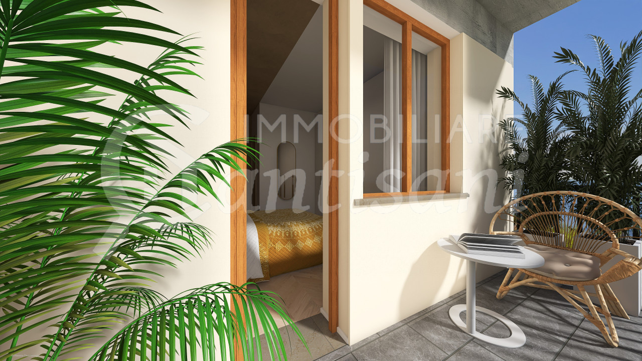 Trilocale con posto auto ristrutturato in vendita Zona Castello