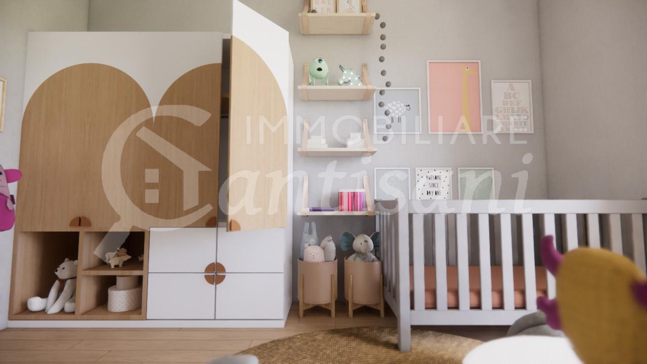 Trilocale con posto auto in vendita Via Pistoiese