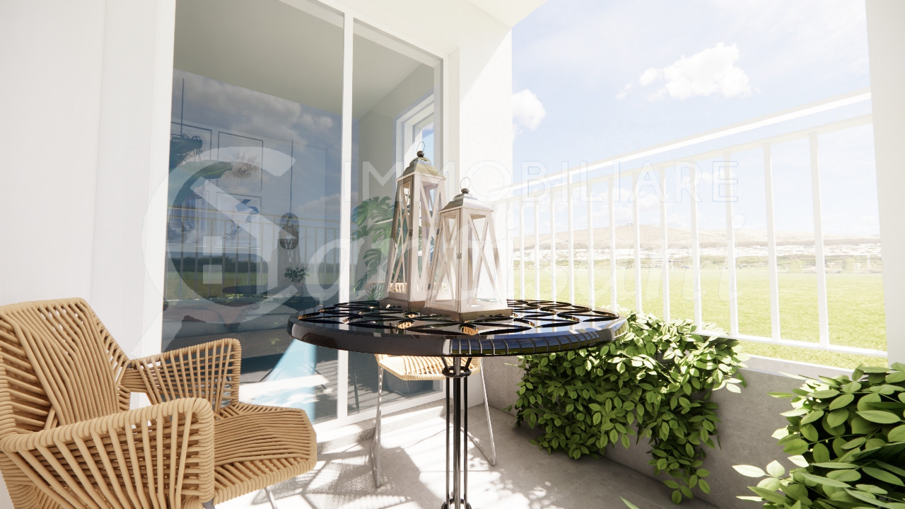 Bilocale Nuovo terrazze e posto auto in vendita