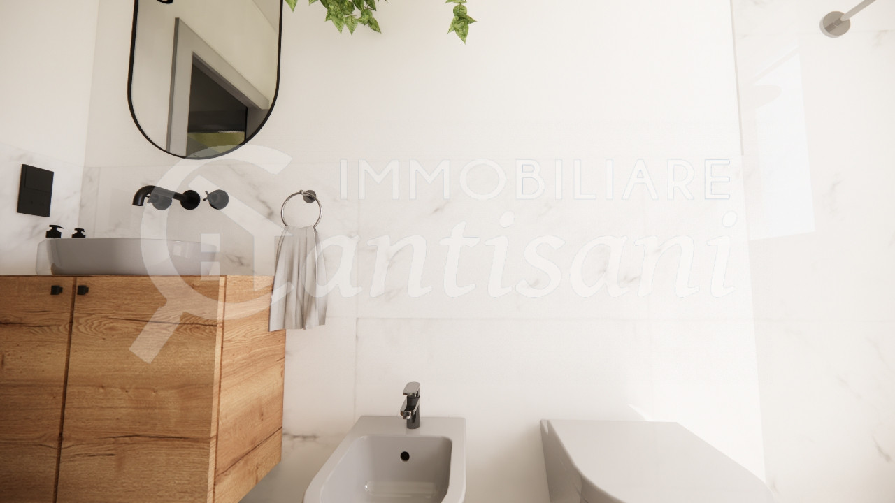 Bilocale Nuovo terrazze e posto auto in vendita