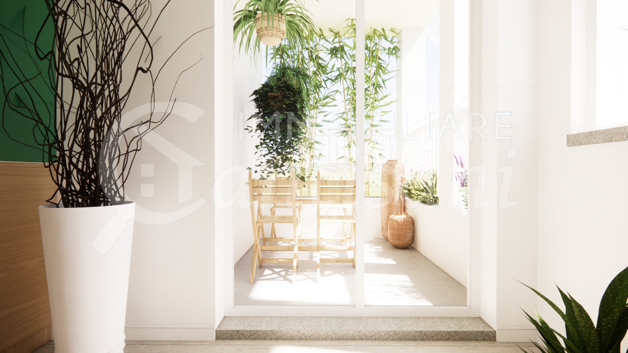 Bilocale Nuovo terrazze e posto auto in vendita