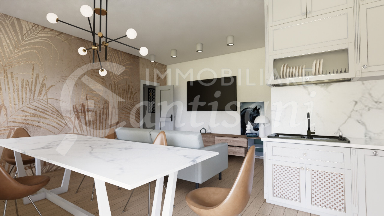 Trilocale Nuovo terrazzo e posto auto in vendita via Pistoiese