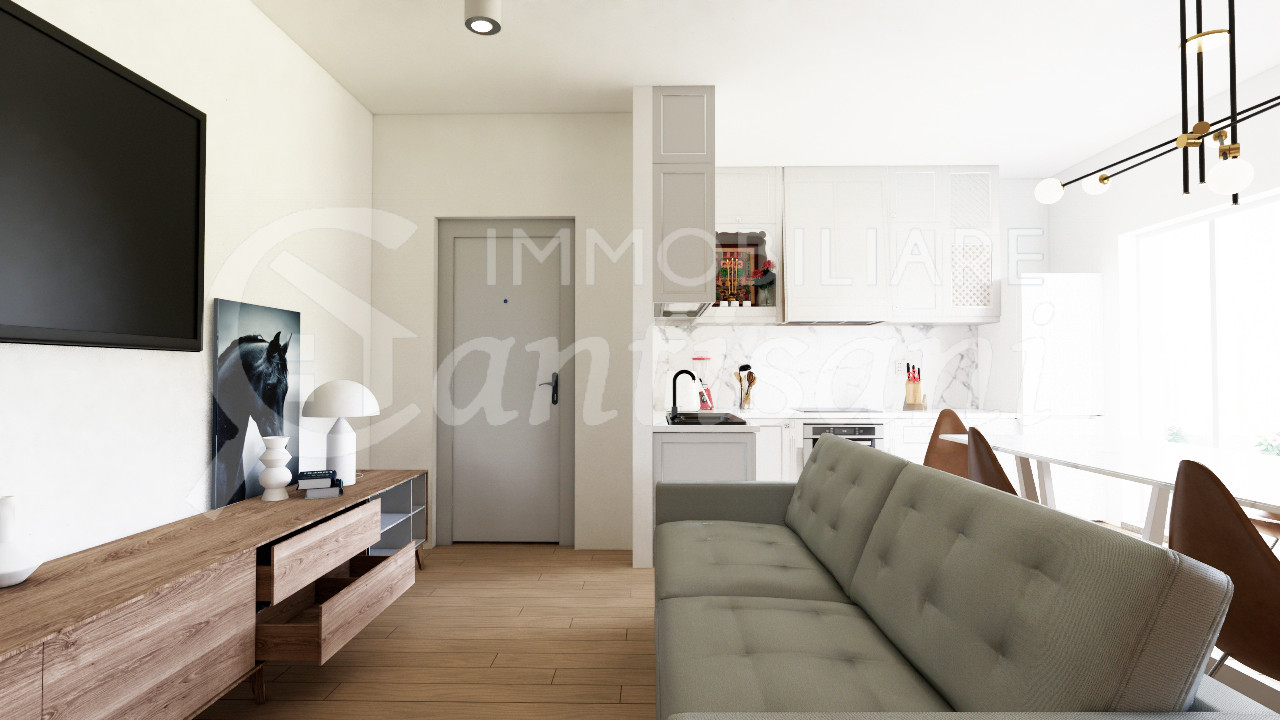 Trilocale Nuovo terrazzo e posto auto in vendita via Pistoiese