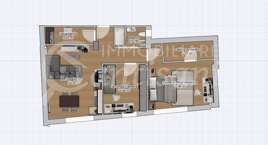 Trilocale in vendita zona Savonarola
