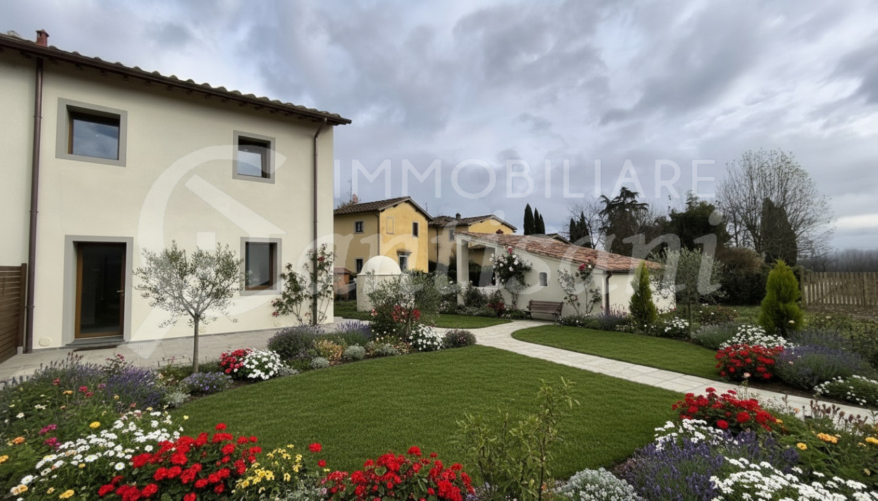Appartamento Quadrilocale Ristrutturato con Giardino Esclusivo a Vicchio