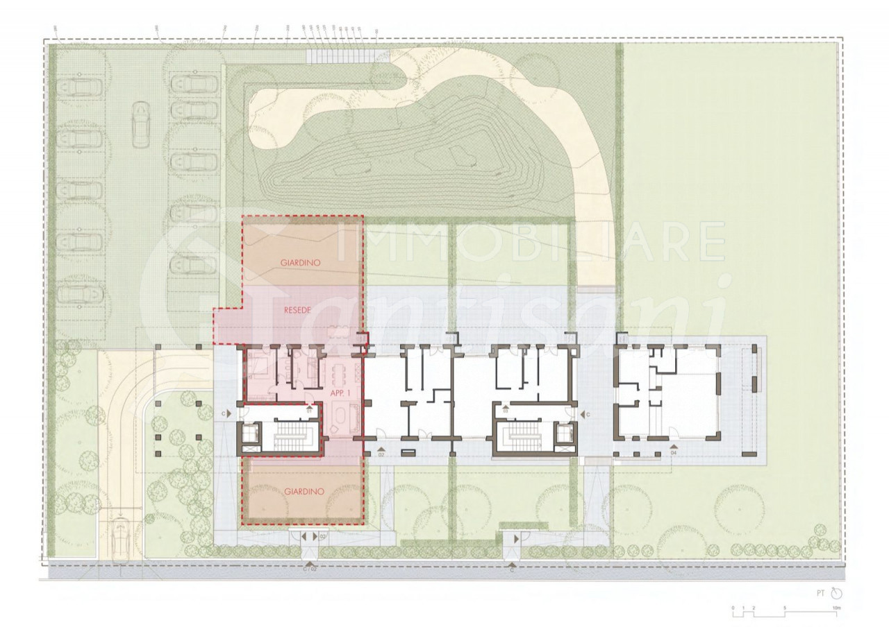 Trilocale con Giardino e Box Auto in Vendita a Firenze - Coverciano